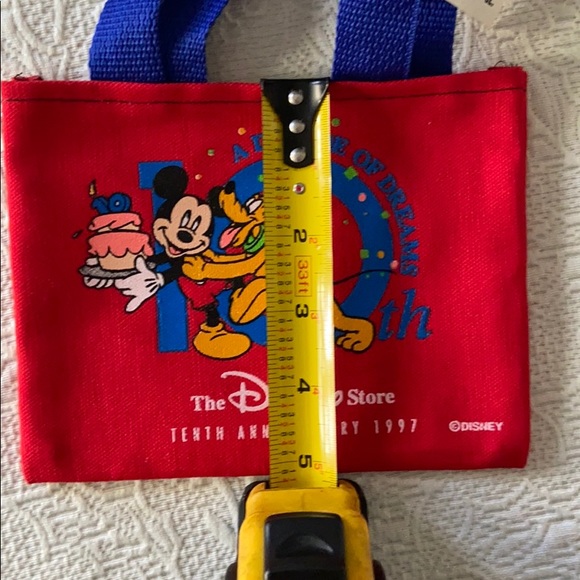 Disney Store 10th Anniversary Mini Cotton Bag - Picture 7 of 7